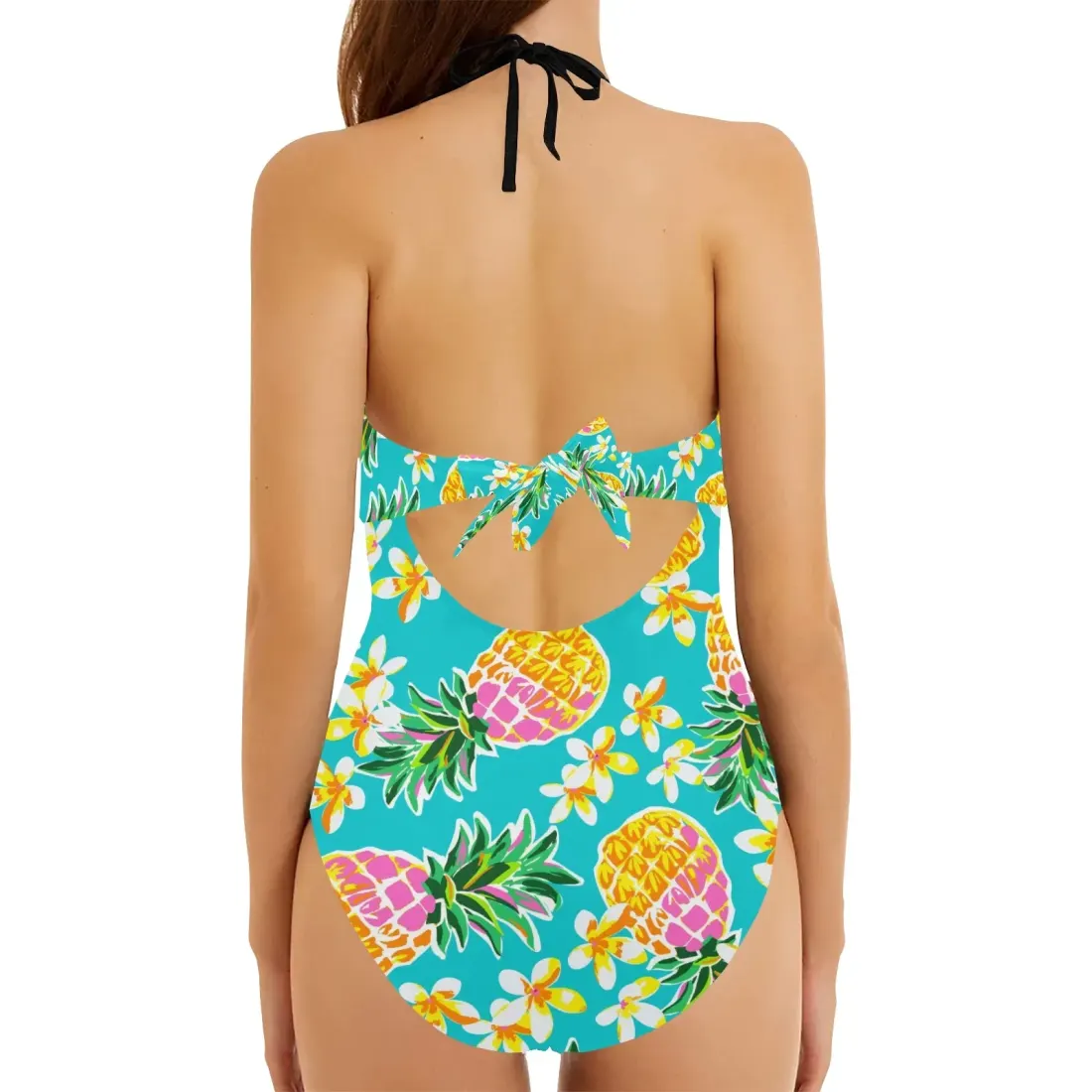 Backless Bow Hollow Out Swimsuit(ModelS17) — photo 2