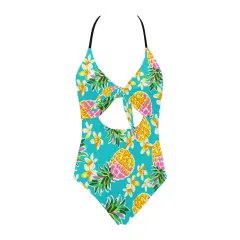 Backless Bow Hollow Out Swimsuit(ModelS17) thumbnail 3