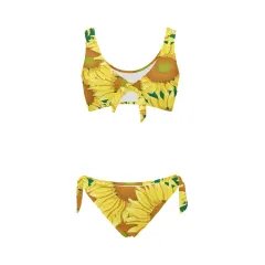 Front Bow Tie Bikini Swimsuit (Model S38) thumbnail 3