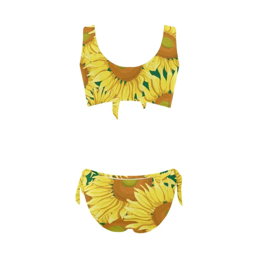 Front Bow Tie Bikini Swimsuit (Model S38) — photo 4
