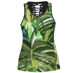 Women's Hollow Out Tank Top thumbnail 1