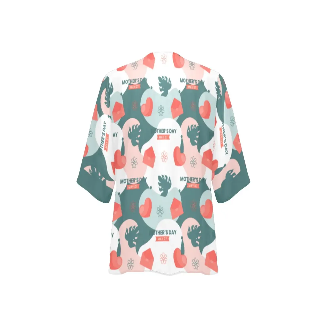 Women's Kimono Chiffon Cover Up (Model H51) — photo 4