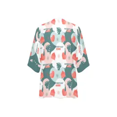 Women's Kimono Chiffon Cover Up (Model H51) thumbnail 4