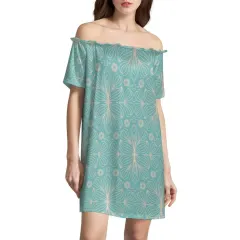 Off Shoulder Loose Casual Dress thumbnail 1