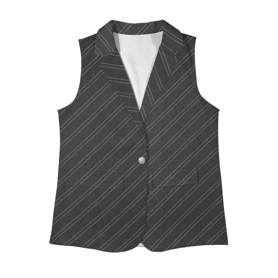 Women Sleeveless Suit Vest (Model H71) — photo 4