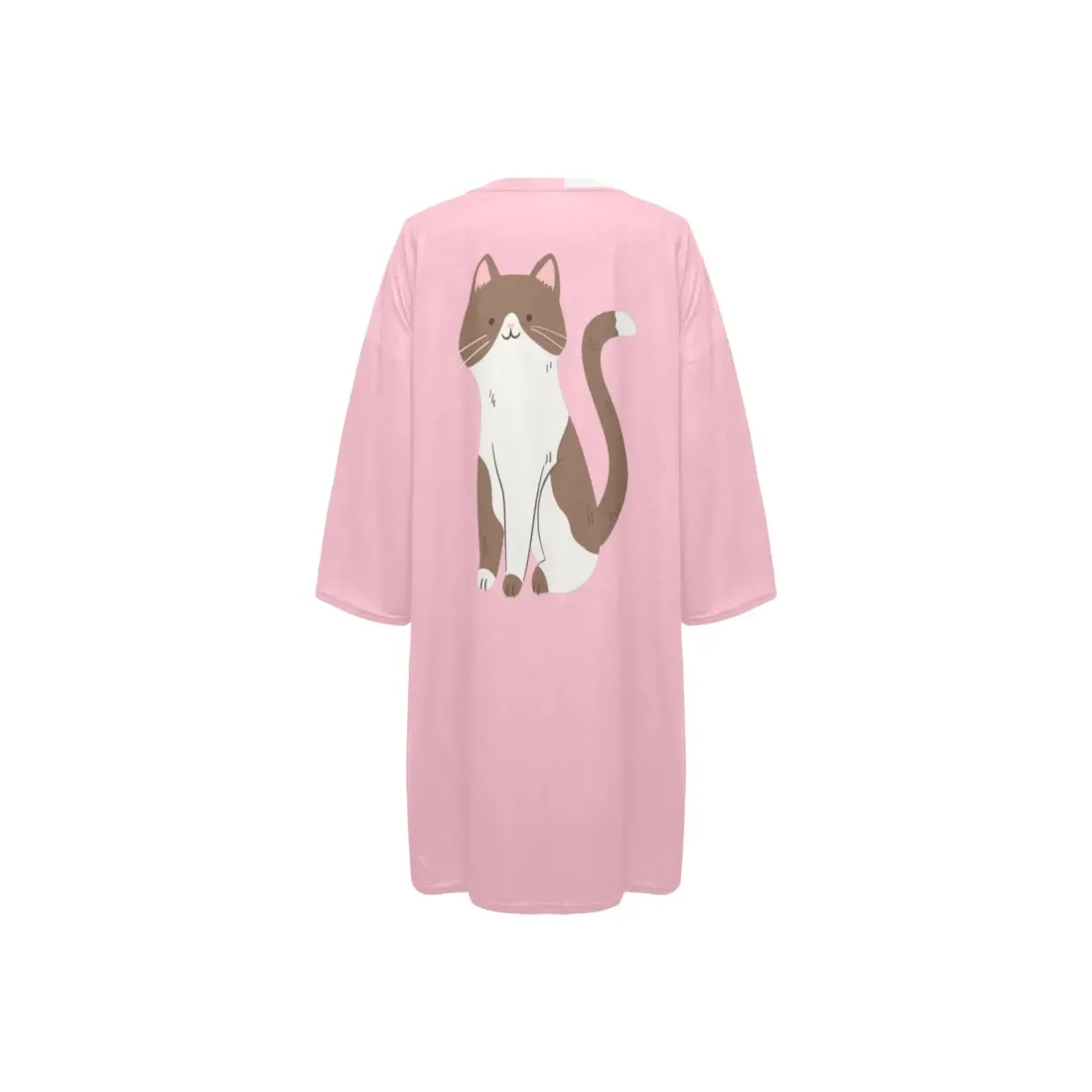 Women's Oversized Sleep Tee (Model T74) — photo 4