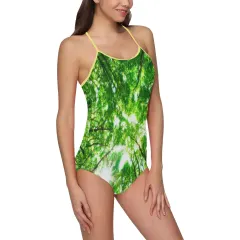 Women's Slip One Piece Swimsuit (Model S05) thumbnail 3