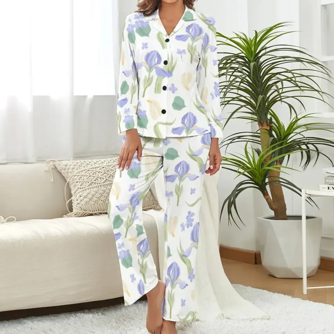 Women's Long Pajama Set