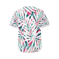 Women's All Over Print Baseball Jersey(ModelT50) thumbnail 4