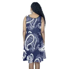 Sleeveless Expansion Dress (ModelD60) thumbnail 3