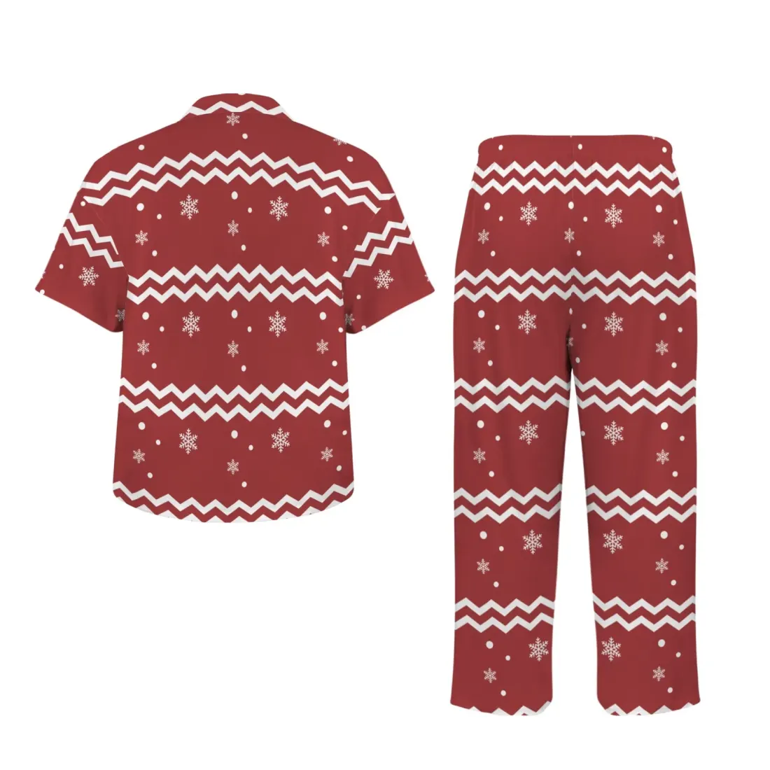 Women's V-Neck Pajama Set (Model Sets 32) — photo 5