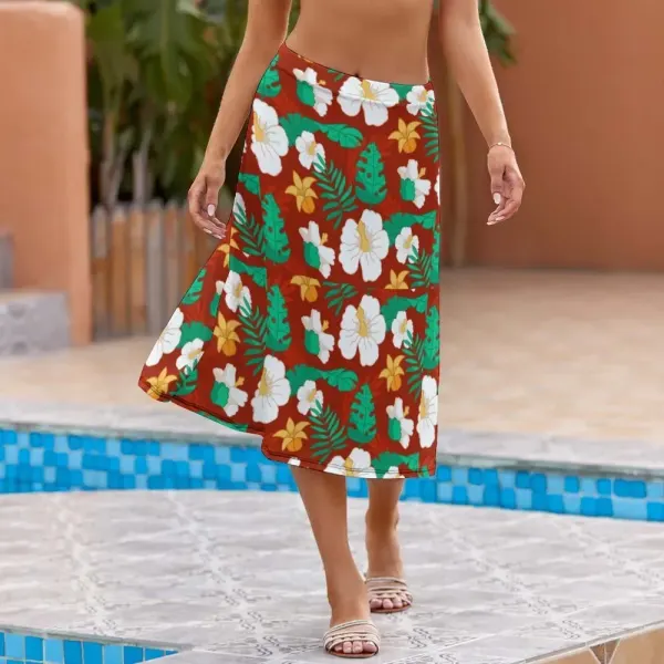 All Over Print Skirt (NZ030)