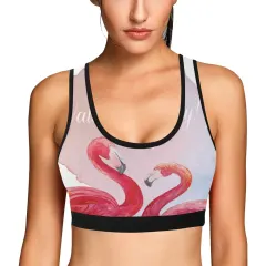 Women's All Over Print Sports Bra (Model T52) thumbnail 1