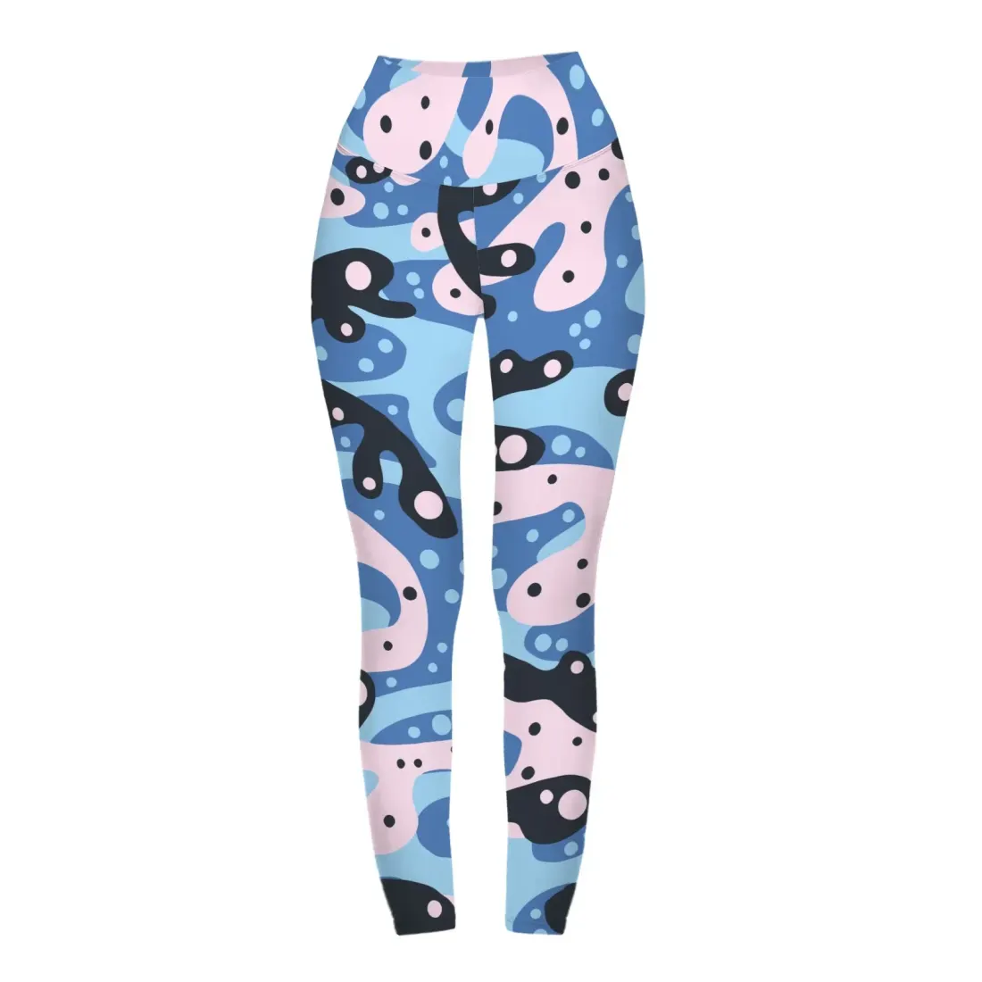 Women's Wide Waist Yoga Cropped Leggings — photo 4