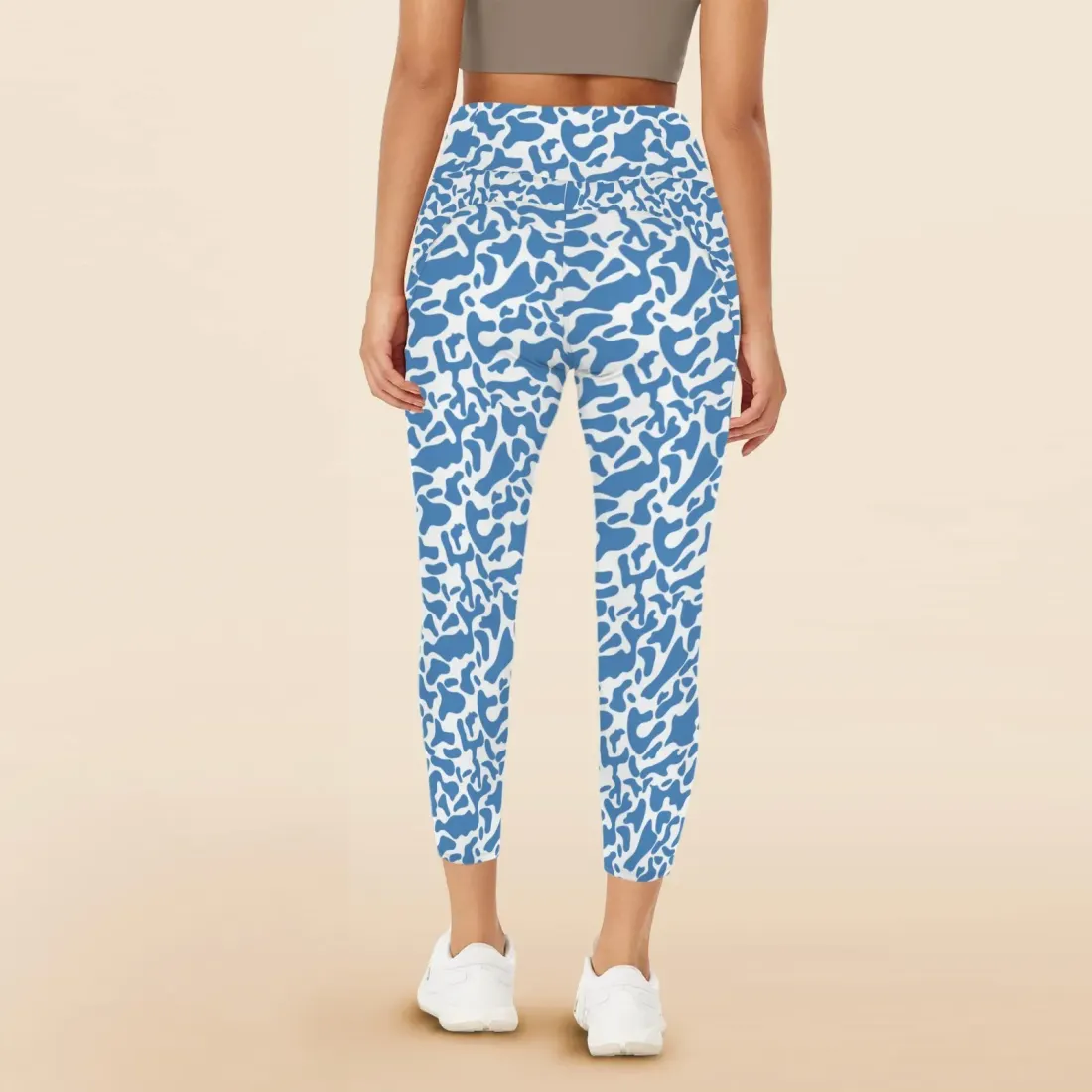Women's High Waist Pockets Yoga Leggings — photo 3