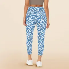 Women's High Waist Pockets Yoga Leggings thumbnail 3