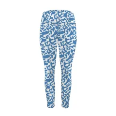 Women's High Waist Pockets Yoga Leggings thumbnail 4