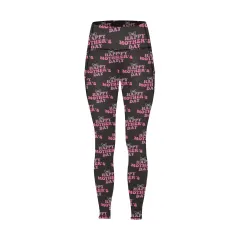 All Over Print High Waist Leggings with Pockets (ModelL56) thumbnail 3