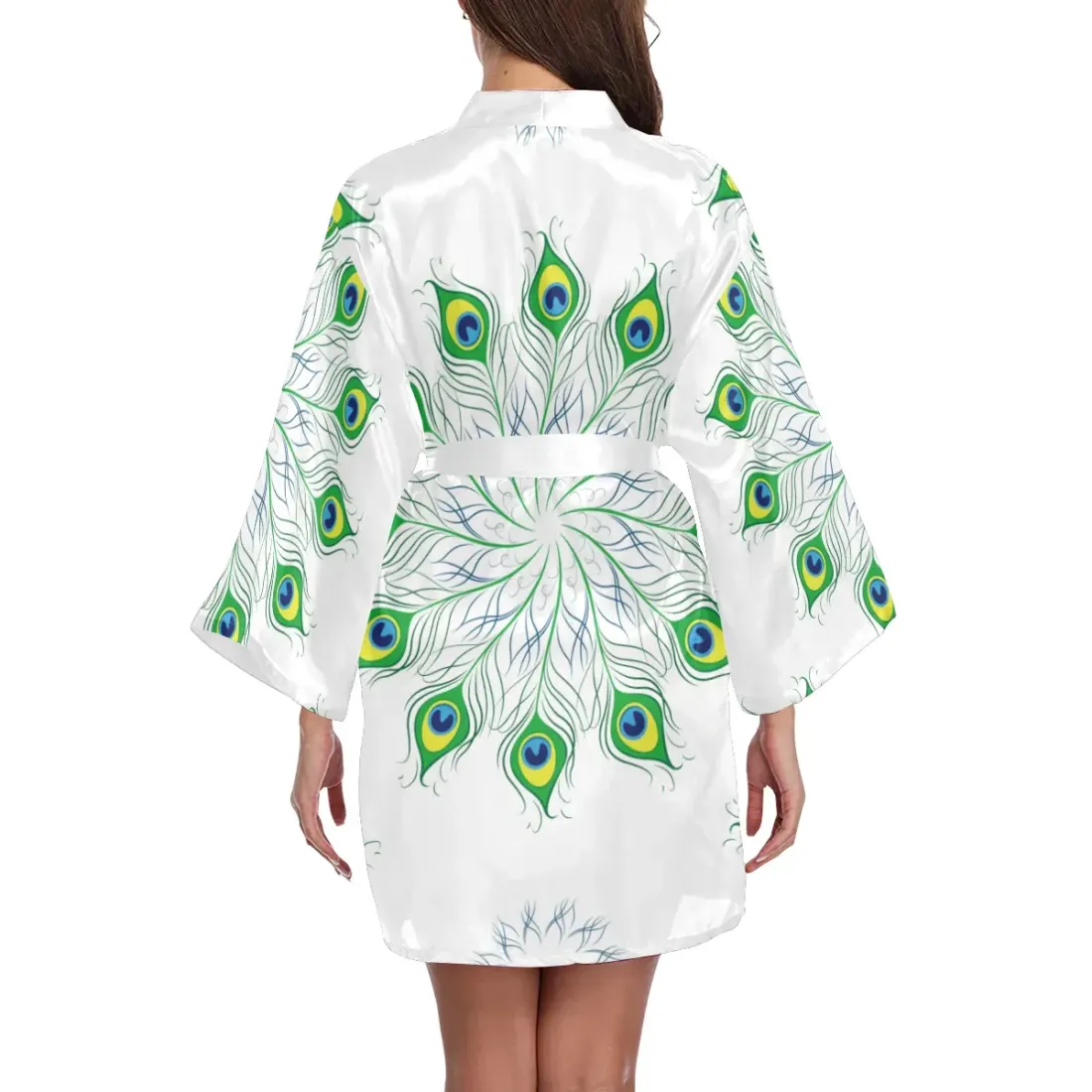Women's Long Sleeve Kimono Robe — photo 2