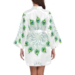 Women's Long Sleeve Kimono Robe thumbnail 2