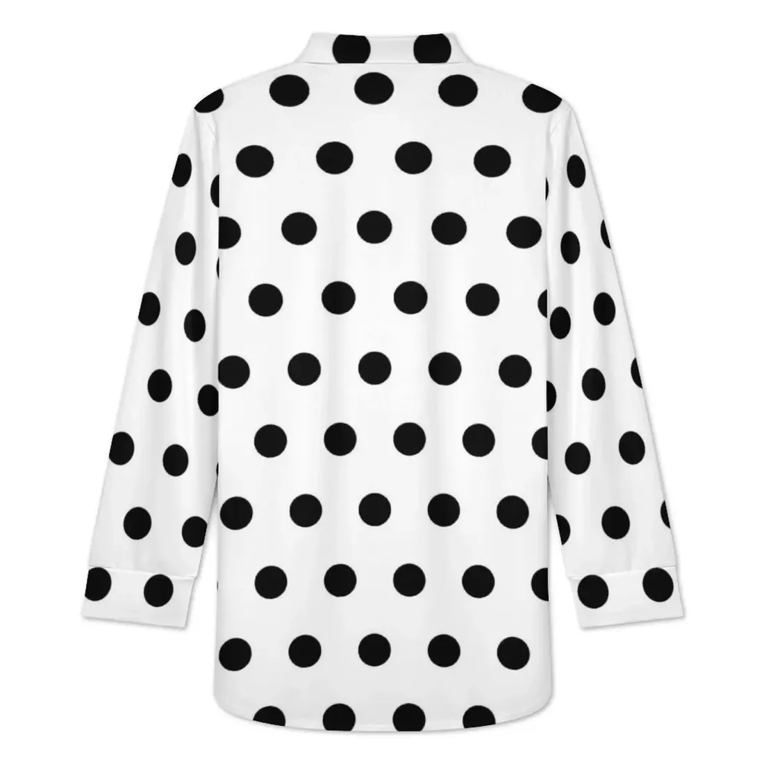 Women's Long Sleeve Shirt Dress — photo 3