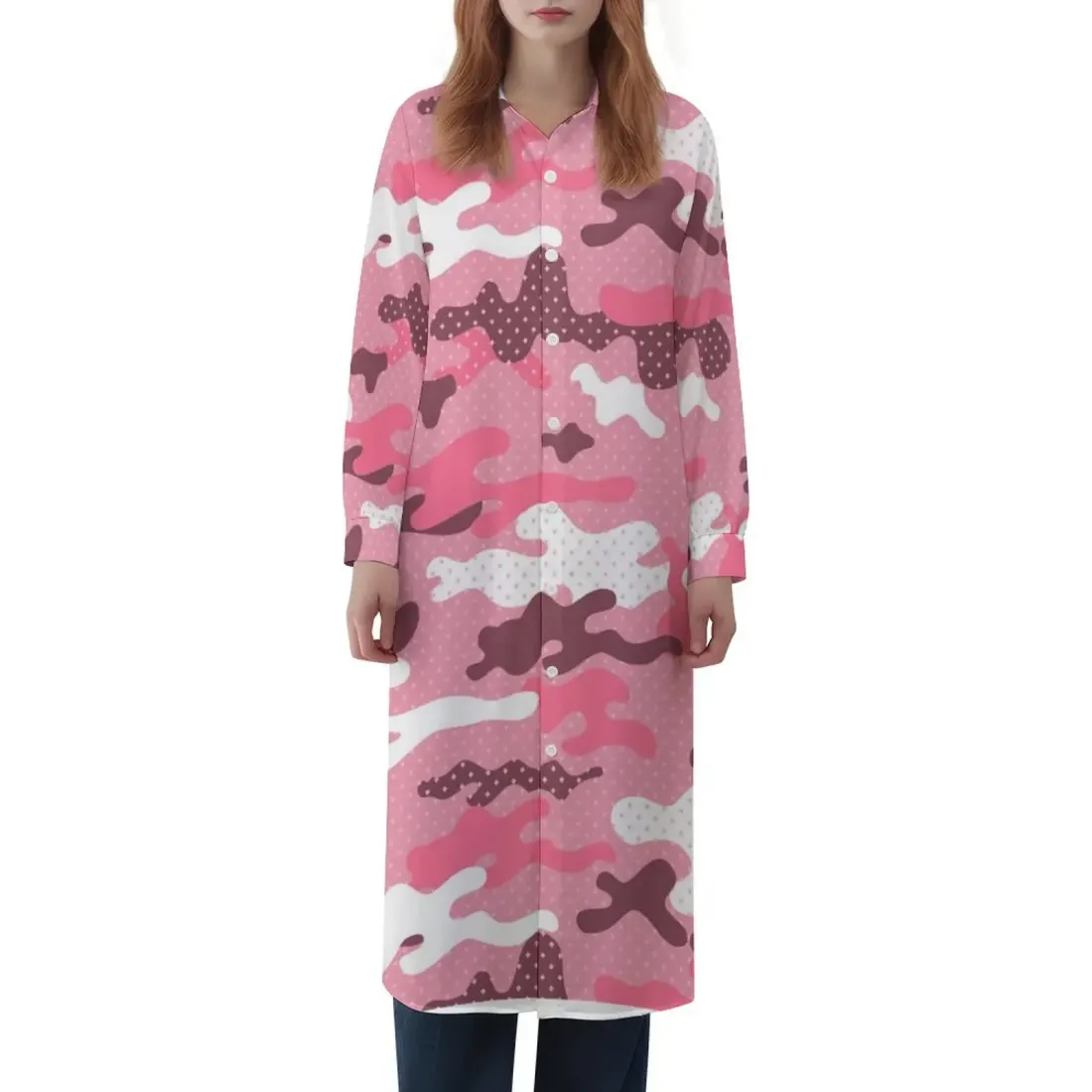 Button-Up Shirt Dress