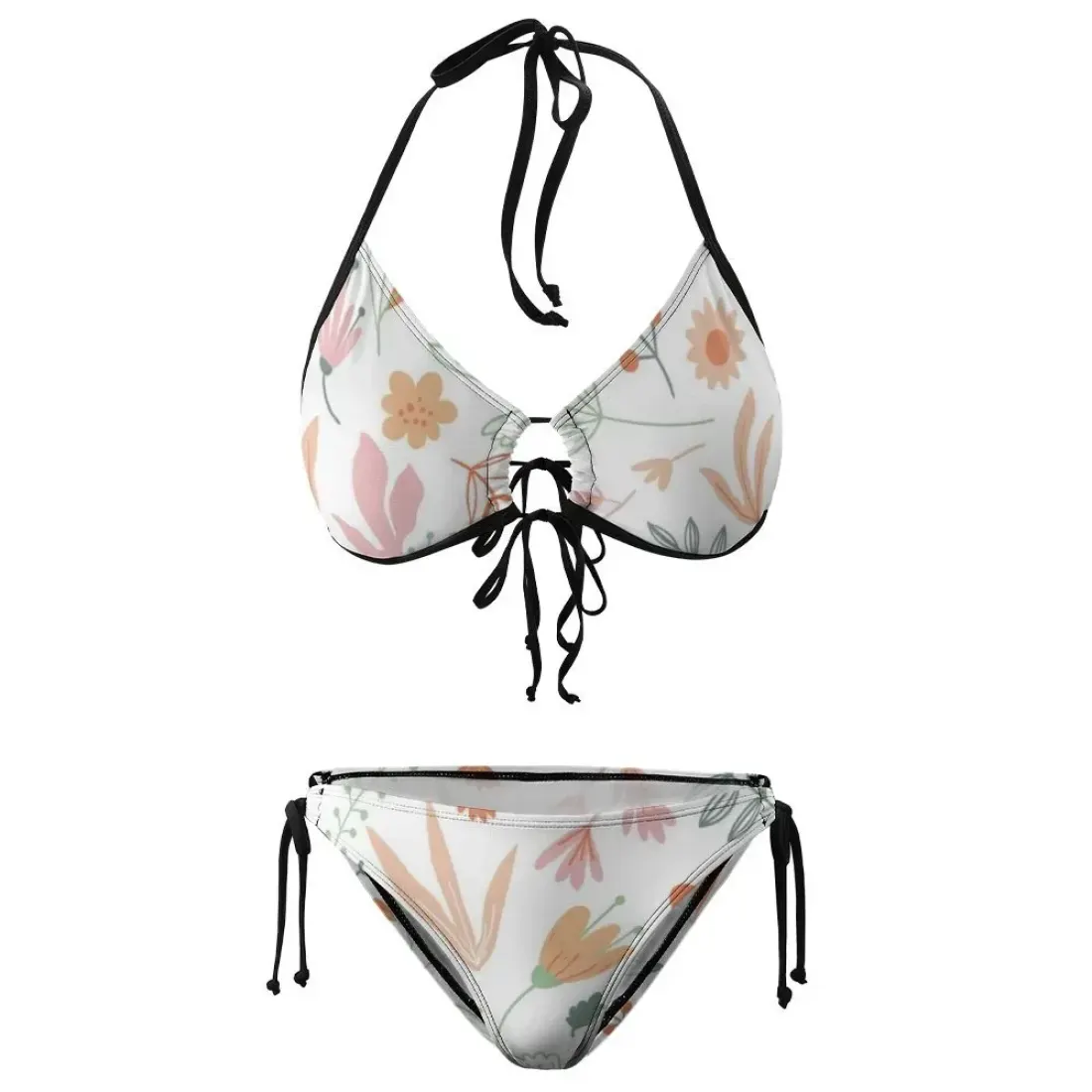 Plus Size String Bikini Set (BK2059) — photo 4