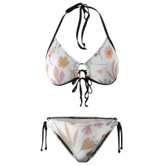 Plus Size String Bikini Set (BK2059) thumbnail 4