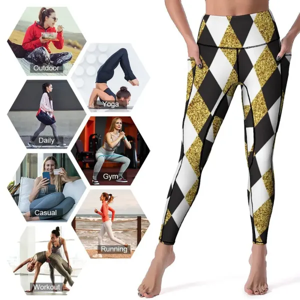 Yoga Leggings (with Double Pockets (CE003)