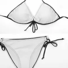 Plus Size String Bikini Set (BK2059) thumbnail 6