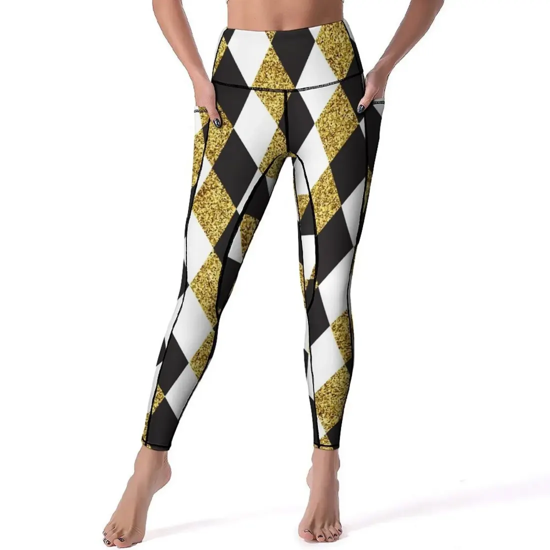 Yoga Leggings (with Double Pockets (CE003) — photo 2