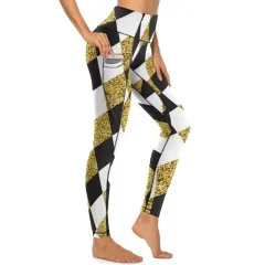 Yoga Leggings (with Double Pockets (CE003) thumbnail 3