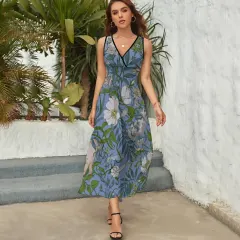 Sleeveless Long Dress (NZ028) thumbnail 5
