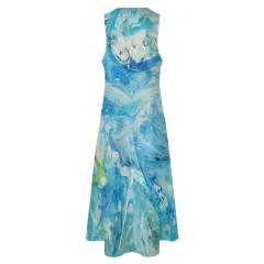 Custom Sleeveless Long Dress thumbnail 5