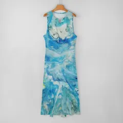 Custom Sleeveless Long Dress thumbnail 6