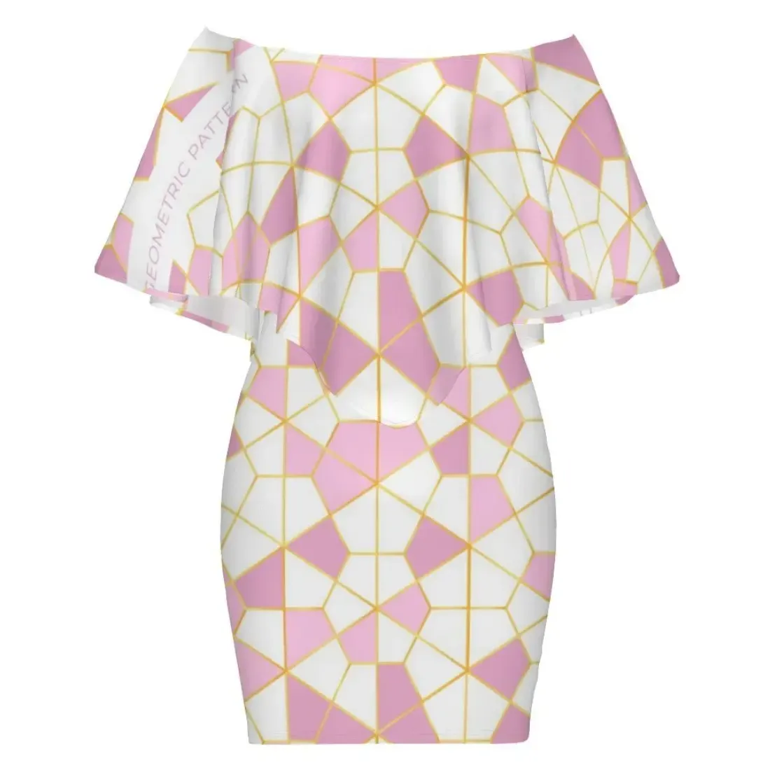 Women's Off-shoulder Shawl Skirt(MXLD017) — photo 4