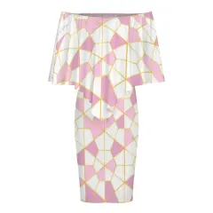 Women's Off-shoulder Shawl Skirt(MXLD017) thumbnail 5