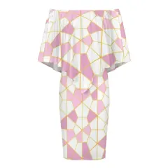 Women's Off-shoulder Shawl Skirt(MXLD017) thumbnail 6