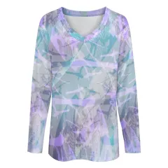 Women's Long Sleeve Loose Tee (TLREV2) thumbnail 3