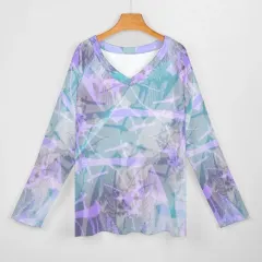 Women's Long Sleeve Loose Tee (TLREV2) thumbnail 5
