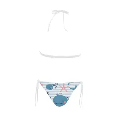 Sexy Halter Bikini Swimsuit (Front Buckle) (Model S08) thumbnail 6