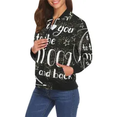 Women's All Over Print Casual Jacket (Model H19) thumbnail 4