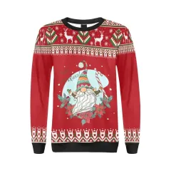 Women's All Over Print Sweatshirt (Model H18) thumbnail 3