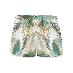 Women's All Over Print Casual Shorts (Model L19) thumbnail 5
