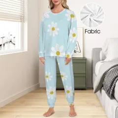 Women's Tether Leg Binding Long Pajama Sets thumbnail 1