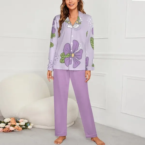 Women's Camp Collar Pajama Set