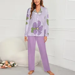 Women's Camp Collar Pajama Set thumbnail 1