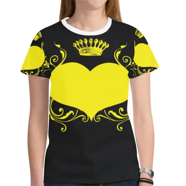 Women's All Over Print Mesh Cloth T-shirt (Model T45)
