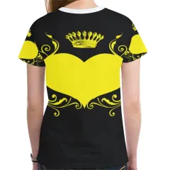 Women's All Over Print Mesh Cloth T-shirt (Model T45) thumbnail 2