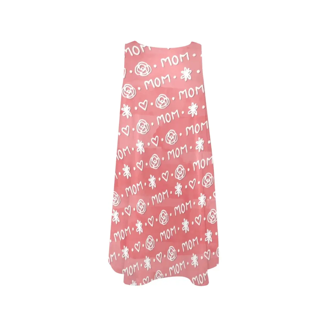 Sleeveless Tank Dress with Pockets (ModelD57) — photo 3